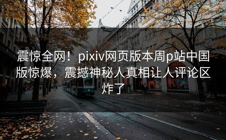 震惊全网！pixiv网页版本周p站中国版惊爆，震撼神秘人真相让人评论区炸了
